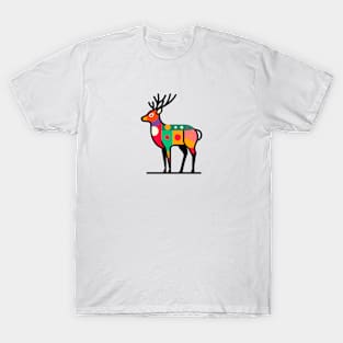 Deer Color Palette T-Shirt